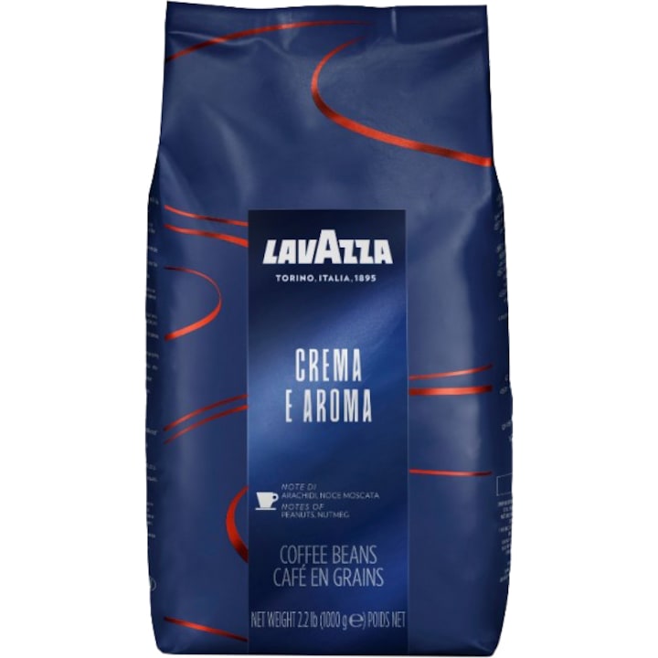 Кафе на зърна Lavazza Crema e Aroma Blue – 1 кг
